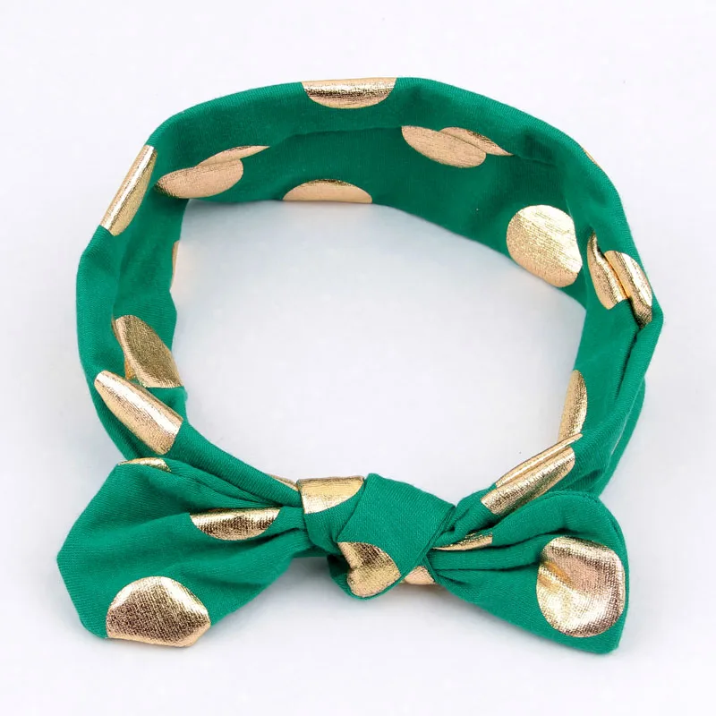 

12pcs/lot 12 Colors Rabbit Baby Hair Band Bow Cotton Blend Headband Headwrap Headwear Bowknot Toddler Turban Hair Accessories