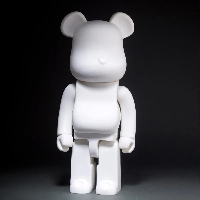700% Bearbrick Be @ rbrick DIY модные однотонные игрушки ПВХ фигурка Коллекционная модель