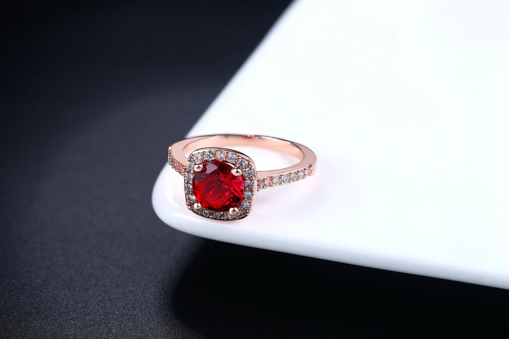 Серебряный Цвет Изысканный Bijoux(украшения своими руками) модные квадратные Свадебные& Обручение кольцо, сделанное с кубическим цирконием ювелирные изделия R531 R559 R560