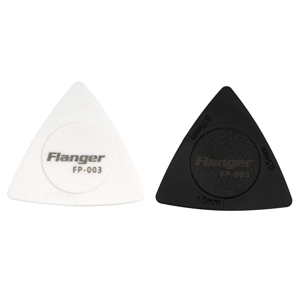 10 шт. запатентованные треугольные гитарные палочки Flanger s 1 0 75 5 мм толщина в +