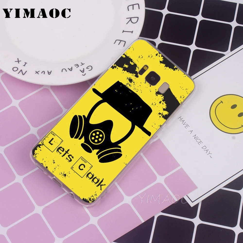 YIMAOC Breaking Bad TV Soft TPU Case for Galaxy j3 j5 j6 j7 A5 2016 2017 A6 A9 2018 Note 8 9 S7 edge S8 S9 S10 Plus S10e Cover |