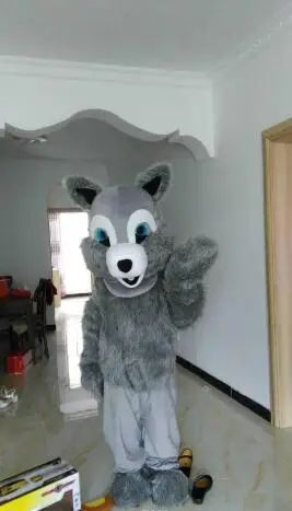 

New Adult Cute Deluxe Grey Squirrel Party Mascot Costume Christmas Fancy Dress Halloween Mascot Costume Free Ship