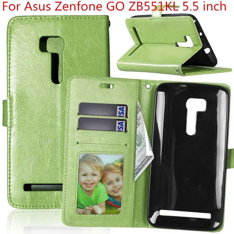 Чехол подставка для Asus Zenfone GO ZB551KL 5 дюйма|cover for asus|phone casesleather case |