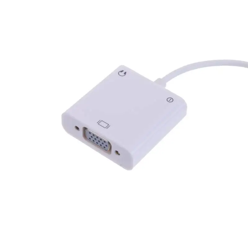 Видеоадаптер VGA Micro USB в кабель переходник с аудиокабелем 3 5 мм для Samsung HTC LG