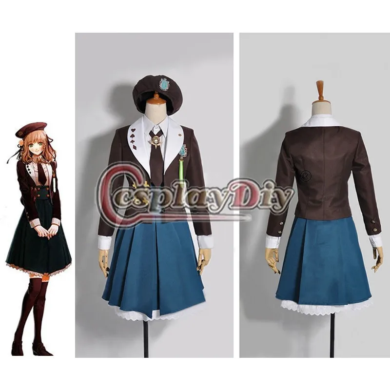 Cosplaydiy аниме Amnesia Heroine игра платье школьная форма косплей костюмы на заказ для