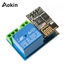 Esp8266 Esp01s, 5 В, Wi-Fi, релейный модуль, умный дом, дистанционное управление, переключатель для телефона Arduino, приложение, беспроводной Wi-Fi модуль