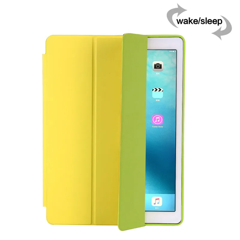 Green Флип-чехол для iPad 12,9, чехол GOLP, полностью защитный чехол из искусственной кожи, Магнитный смарт-чехол для iPad Pro 12,9 дюйма чехол - Цвет: Green