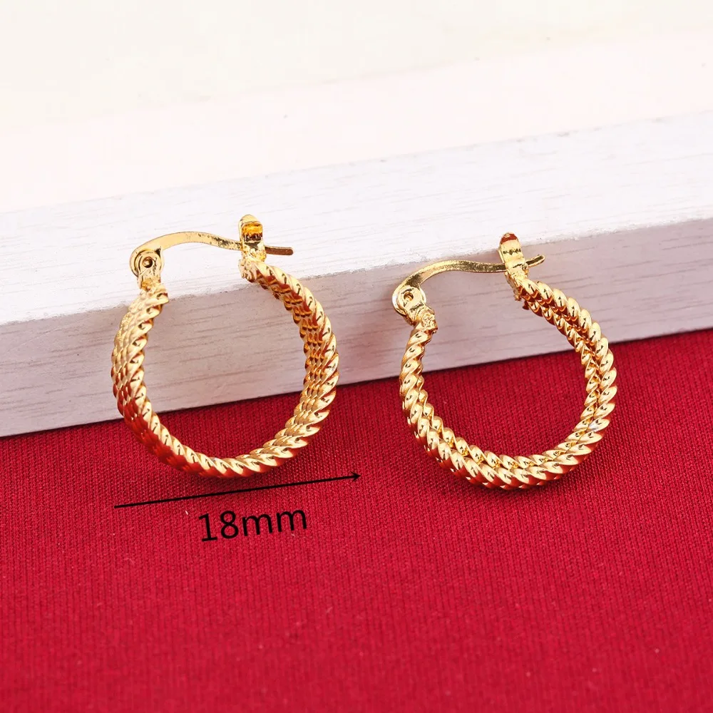Греческие серьги Huggie 24K серьги золотистого цвета для женщин и девочек этнические ювелирные изделия для свадебной вечеринки крутая модная распродажа