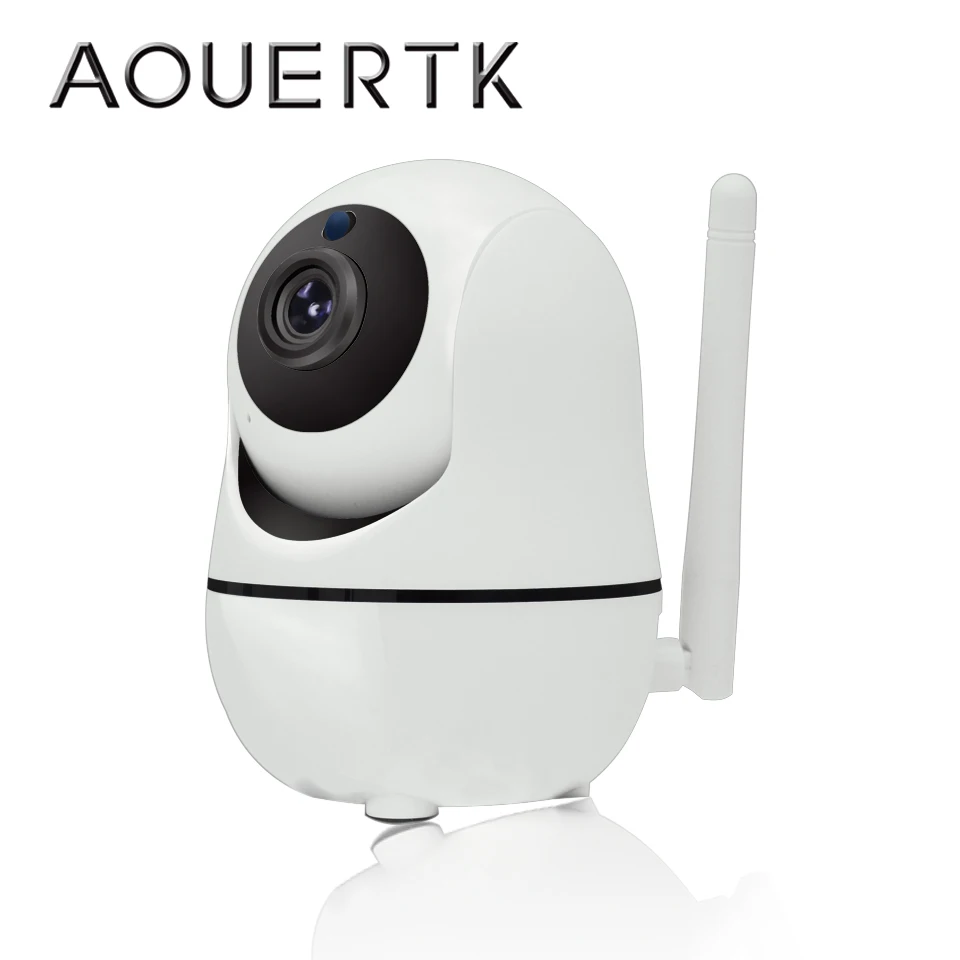 AOUERTK 720P HD камера ночного видения двухсторонняя аудио вращающаяся wifi домашняя IP