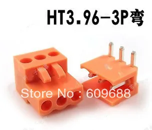 

HT3.96-3P 3,96 мм клеммный блок соединитель, изогнутые штифты