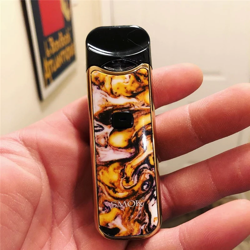 2 шт смол цвет Smok Nord Pod vape комплект система с 1100 мАч и 3 мл картридж Норд