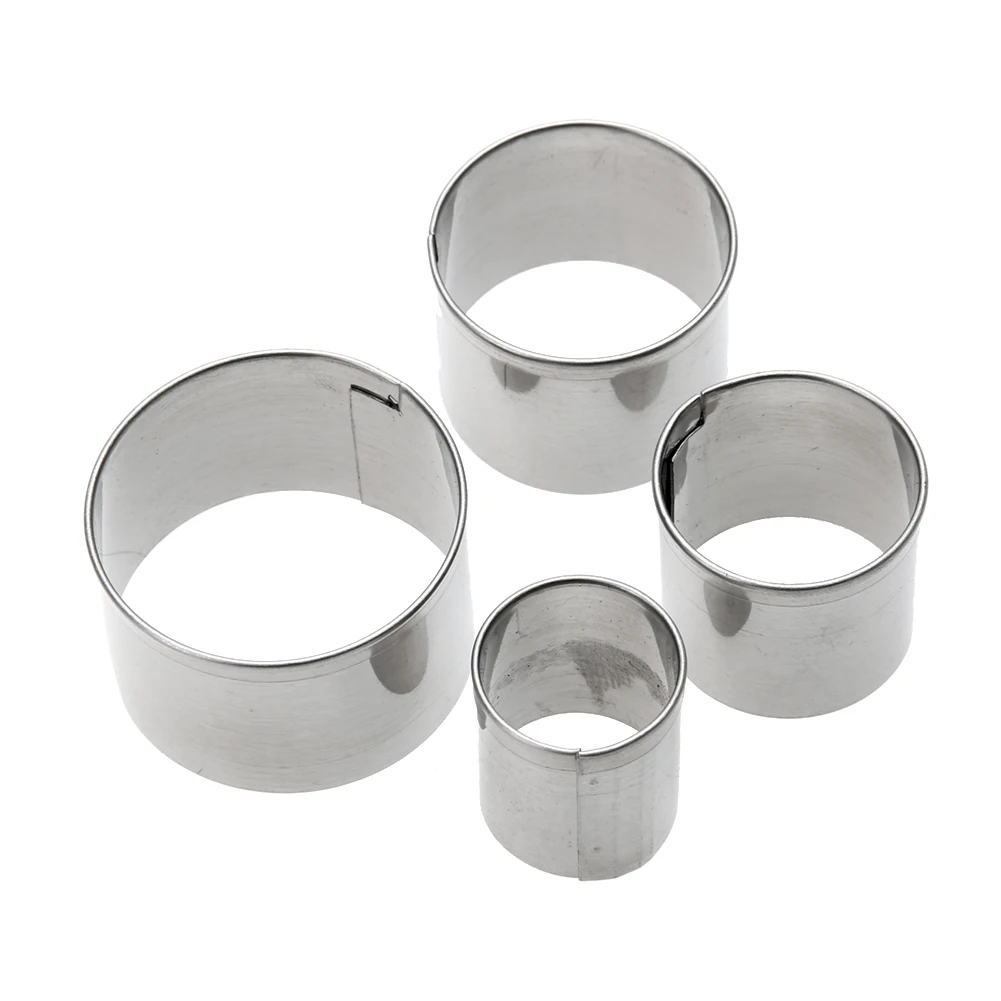 4 шт. нож для торта и печенья из нержавеющей стали форма выпечки украшения