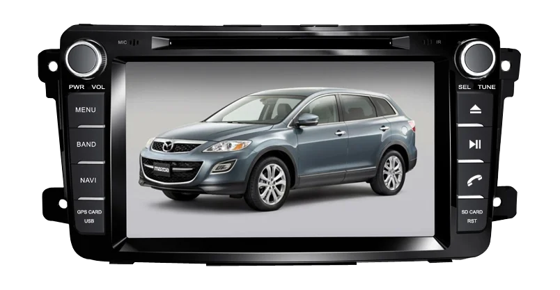 2Din 8" Android 9.0 For Mazda CX9 CX-9 2007- Car DVD Player GPS Navigation WIFI Phone Link Bluetooth RDS Car Radio Head unit