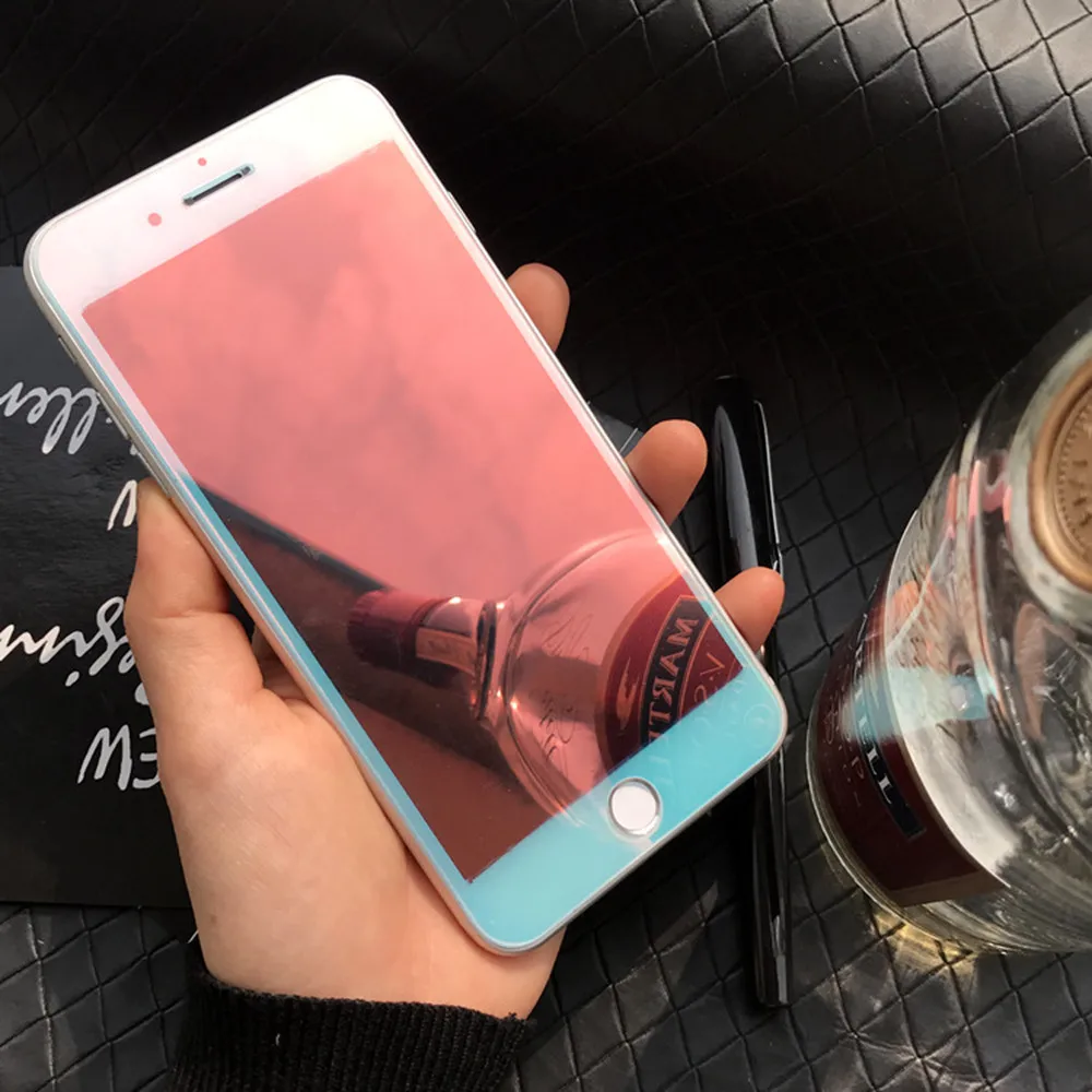 KISSCASE закаленное защитное стекло для iPhone 6 6s 7 Plus Защита экрана X XS 5 цветов