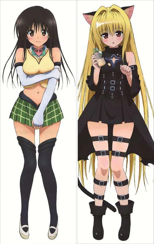 To love ru аниме персонажи сексуальная девушка Микан Юки Бросок Наволочка To Love-Ru наволочка для тела