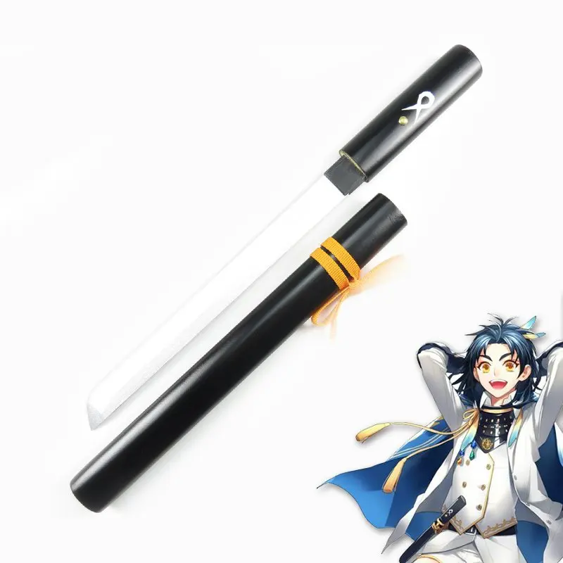 

Touken Ranbu Online taikokane sadamune Wooden Sword Short Blade Game Character Cosplay Katana Fancy Stage Performance Props