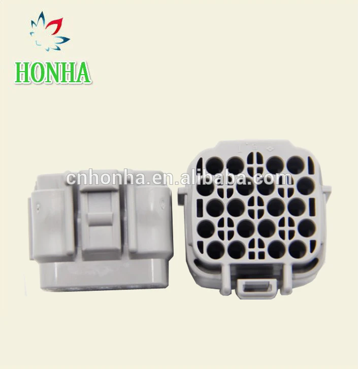 

Free shipping 2/4/5/10/20 pcs Gray automotive 20 way/pin female sealed wire harness connector for Sumitomo 6189-0714