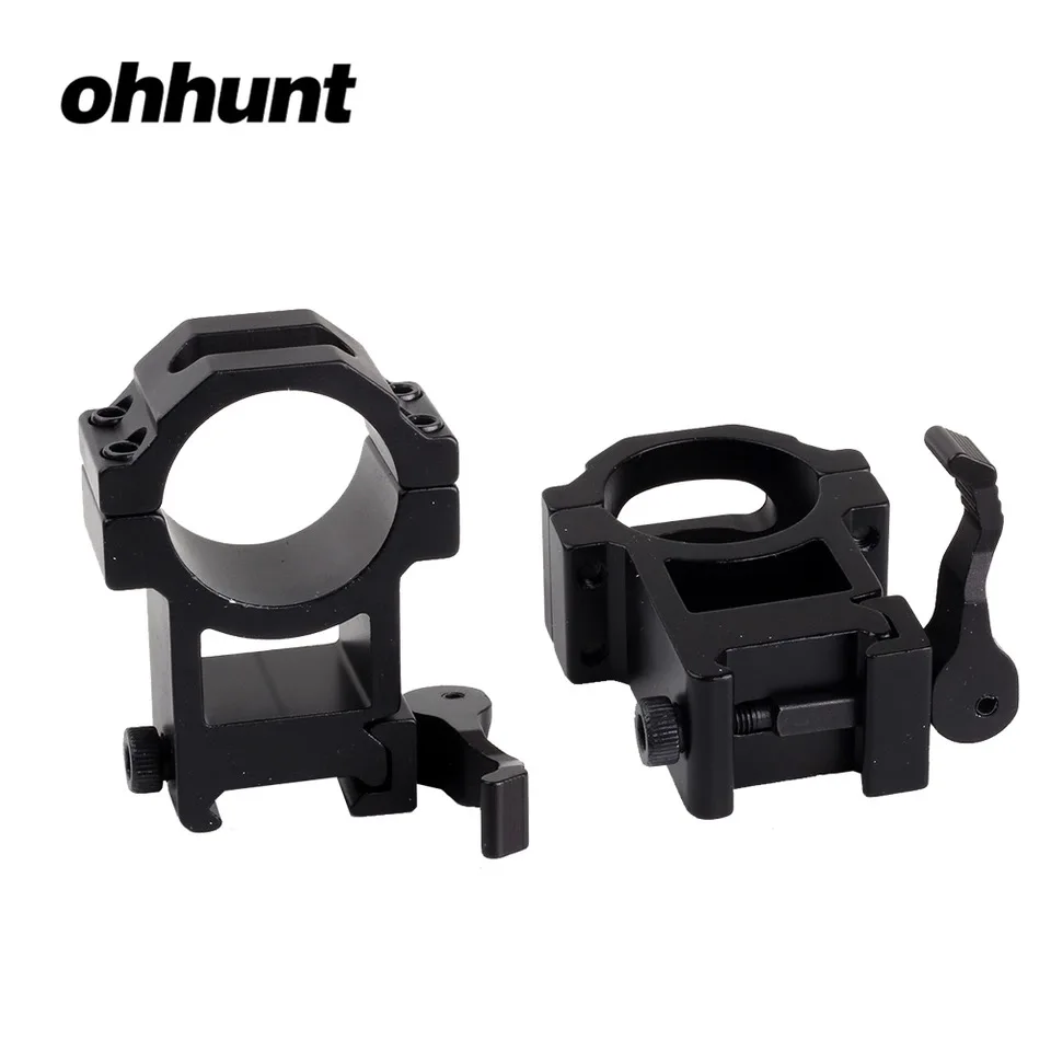Ohhunt аксессуары для охотничьего прицела 25 4 мм 30 2 шт высокопрофильный 20 Пикатинни