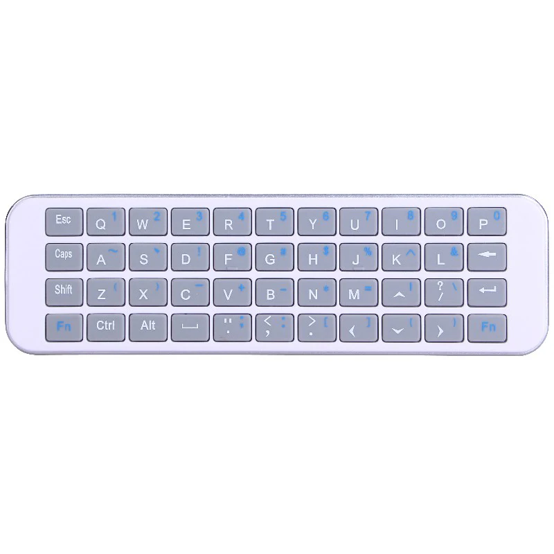 Мини беспроводная клавиатура игровая английская воздушная мышь USB QWERTY