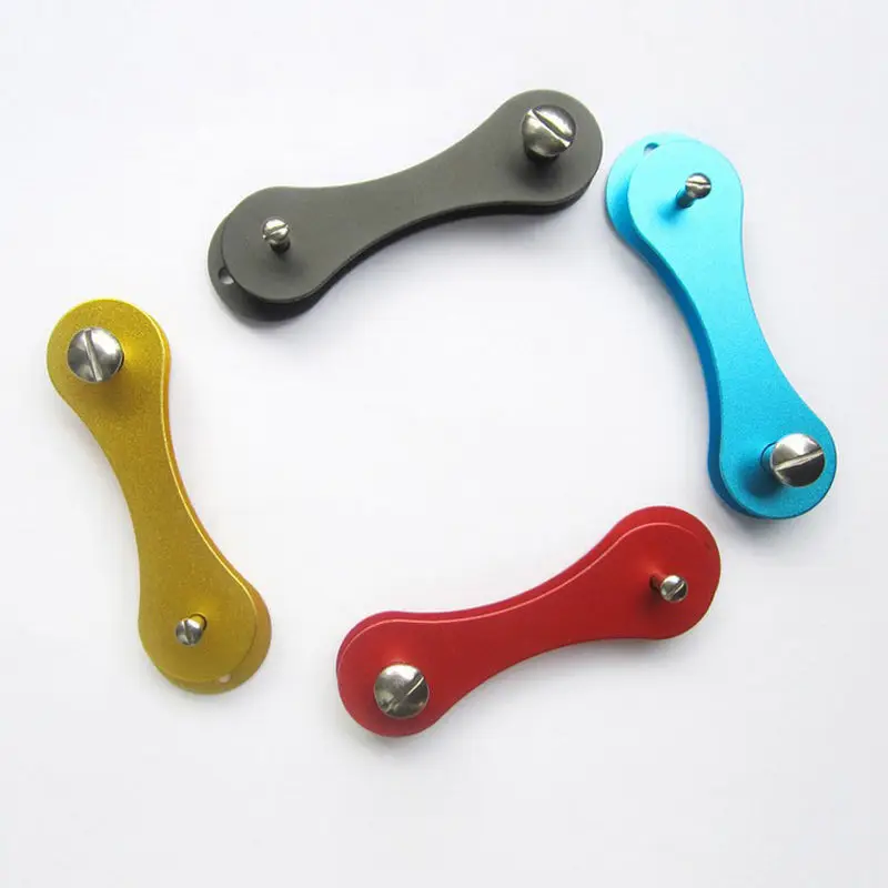 EDC Алюминиевый Твердый оксид Карманный держатель зажим Органайзер папка брелок