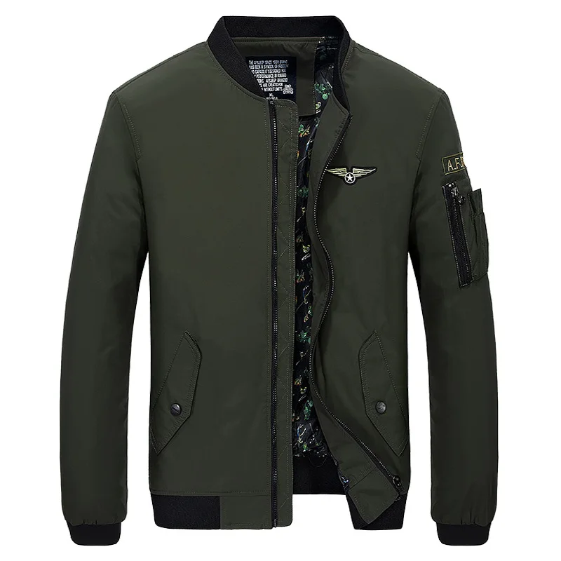 AFS бренд 2018 MA1 осенне Летняя мужская куртка бомбер летная ВВС бейсбольная Военная