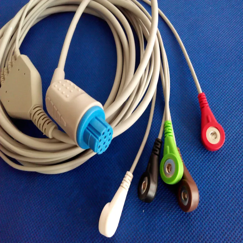 Кабель для ЭКГ пациента Datex Ohmeda AS/3 CS/3 S/5 Cardiocap 1|Монтажный жгут| |