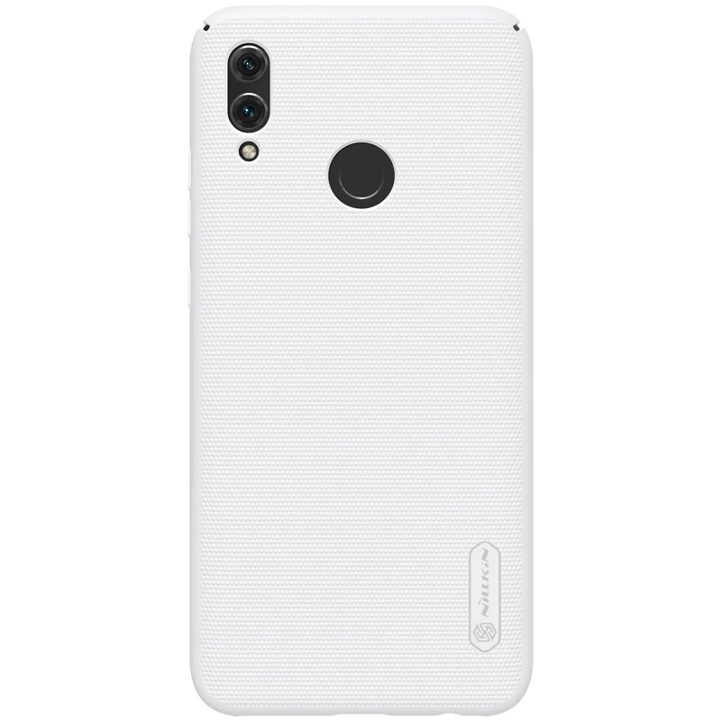 Белый Huawei Honor 10 Lite чехол Nillkin Супер Матовый щит Honor10 жесткий чехол для телефона для huawei Honor 10 Lite Nilkin чехол - Цвет: Белый