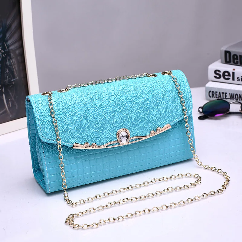 Для женщин Сумки сладкие дамы ветра новый шаблон крокодил сумка Мода цепи