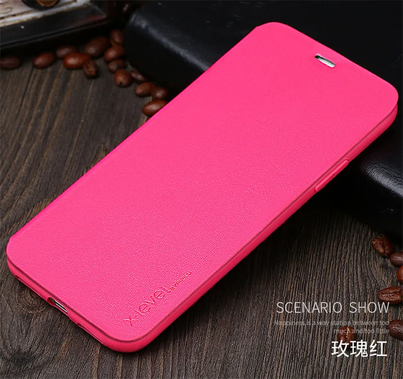 Ультратонкий чехол для Apple iPhone 11 Pro Max X XS XR 10, кожаный чехол-книжка с откидной крышкой для iPhone 6 S 6 S 7 8 Plus, откидная крышка