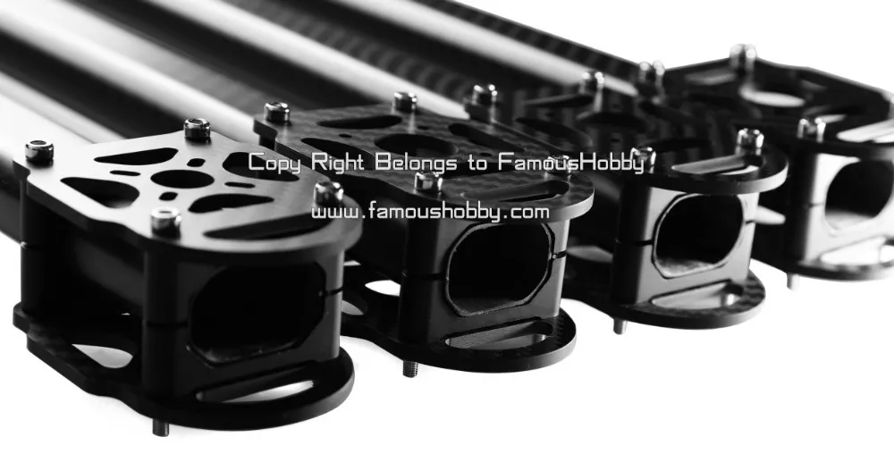 Famoushobby FA022 Новый Алюминиевый зажим 30x20 квадратный одна пара/комплект для