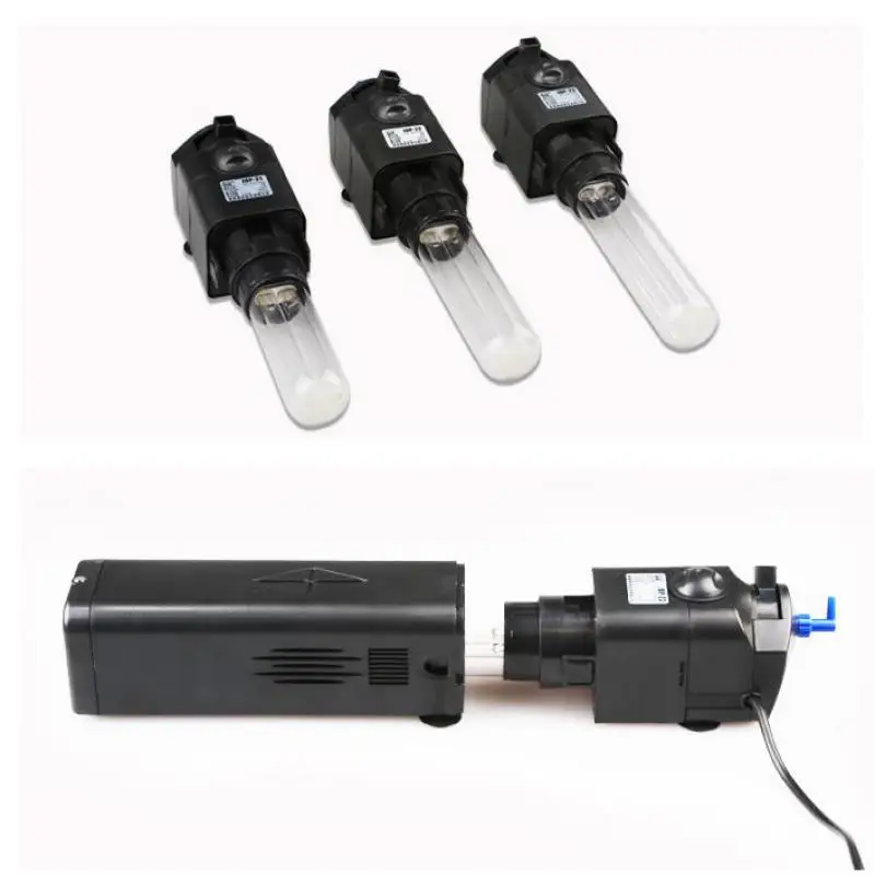 4 в 1 Аквариум Внутренний Ультрафиолетовый фильтр стерилизатор насос 7/9/13 Вт УФ