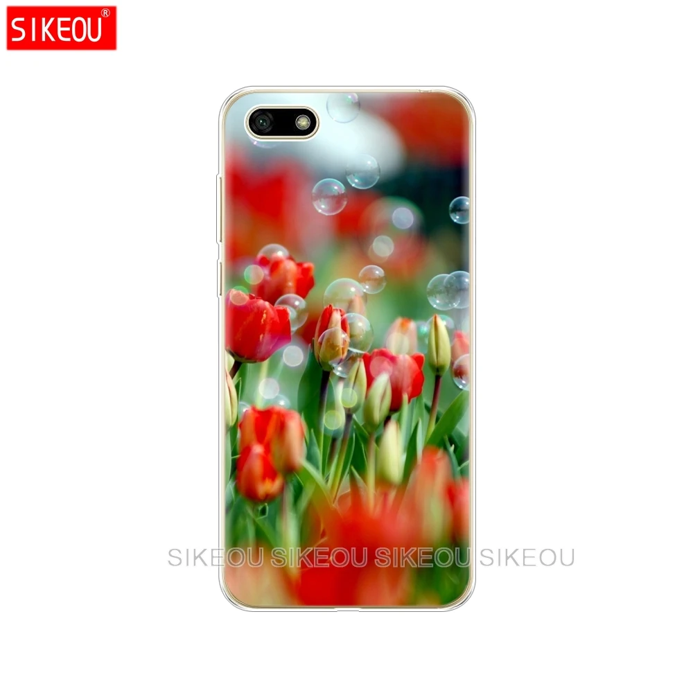 Силиконовый чехол для Huawei Y5 2018 PRIME 5 45 &quotдюймовый мягкий Tpu телефона funda 360 полный