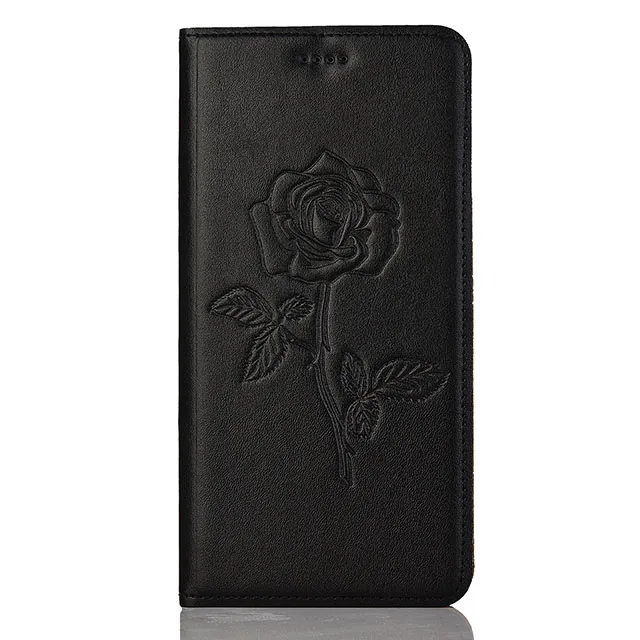 Для Asus Zenfone 3 Max ZC520TL чехол с откидной крышкой из тисненой натуральной кожи, мягкая задняя крышка из ТПУ для Asus ZC520TL X008D coque - Цвет: 6