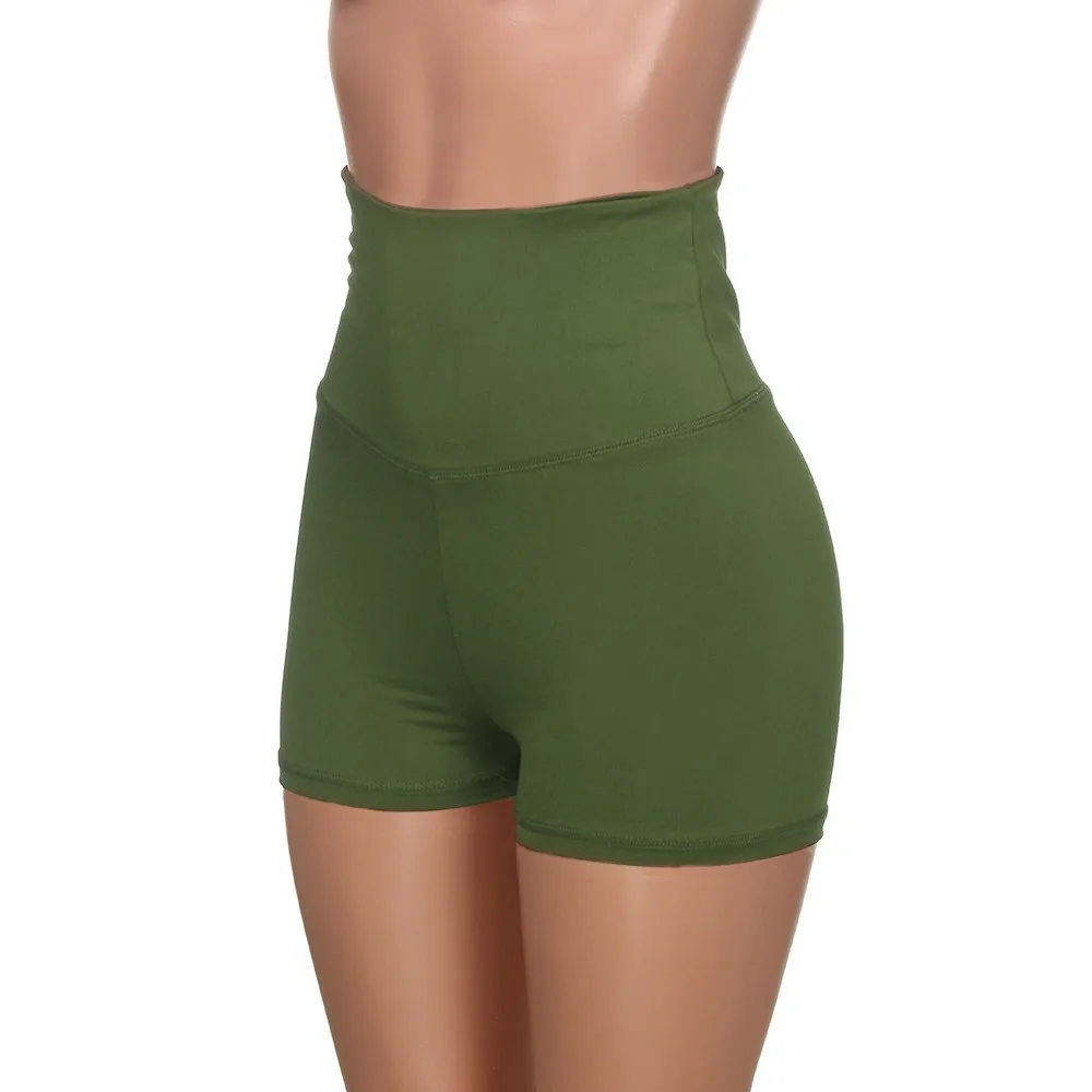 Для женщин красный шорты для Модные, пикантные Bodycon тренировки Короткие штаны Женские панталоны Mujer фитнес мягкий спортивная одежда лето mujer шорты шорты женские