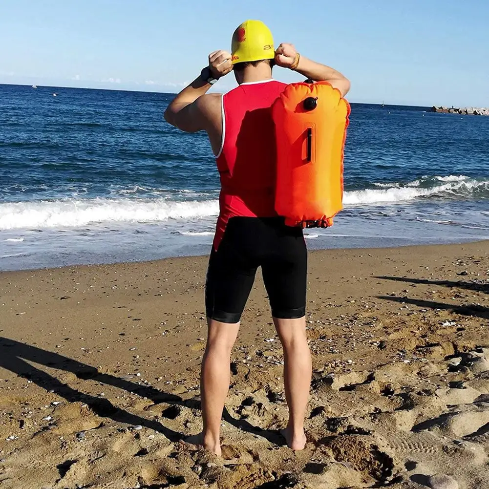 28Л надувной открытый плавательный буй буксировочный поплавок сухой мешок