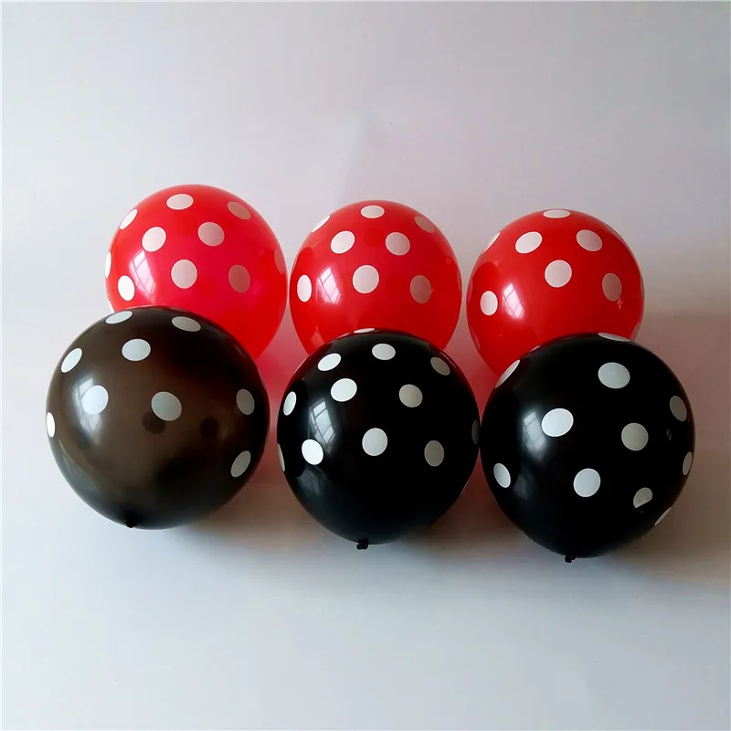 30 шт. латексные воздушные шары в горошек 12 дюймов | Дом и сад