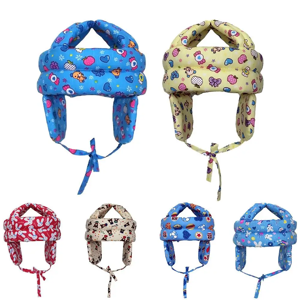 Sponge Child Head Protection Hat Crawling Baby Toddler Safety Cap Learn to Walk Guard Helmet Children Anti Collision | Детская одежда и