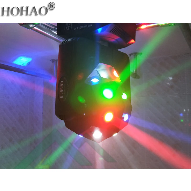 Новое поступление 16 лазерный луч strobe эффект 3in1 трясти головой Лазерный свет этап