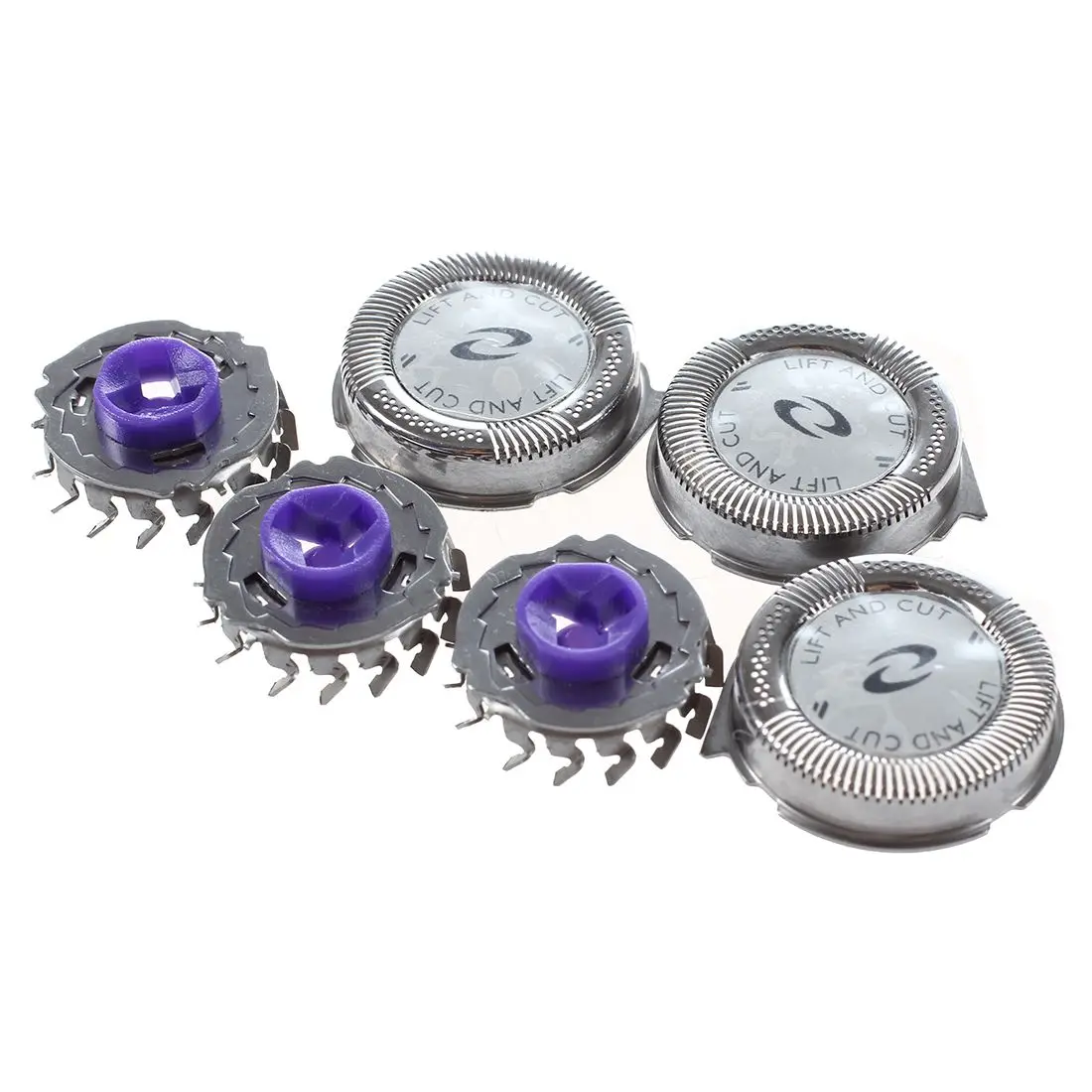 

3Pcs Shaver Razor Blades Cut Cutters Heads Replacement For Philips HQ8