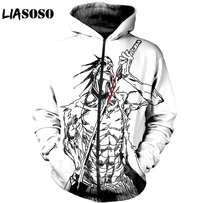 Футболка аниме отбеливатель Куросаки Ичиго костюм для женщин Harajuku 3D печати