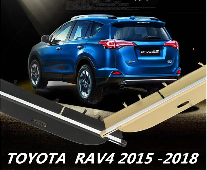 JINGHANG Car Rear Trunk Security Shield Cargo Cover For TOYOTA RAV4 2015 2016 2017 2018 BY EMS | Автомобили и мотоциклы