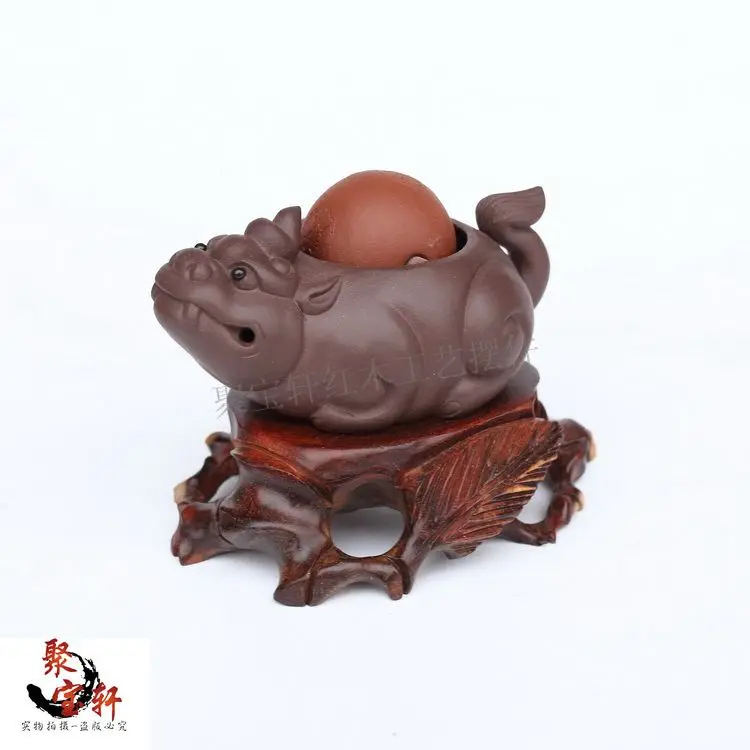 Цветочный горшок mammon корневая база фигурка Будды из палисандра резьба по дереву