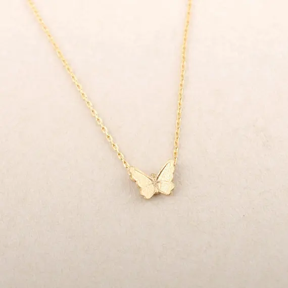 DANGGAO модная текстурированная бабочка ювелирные изделия Подвеска для женщин