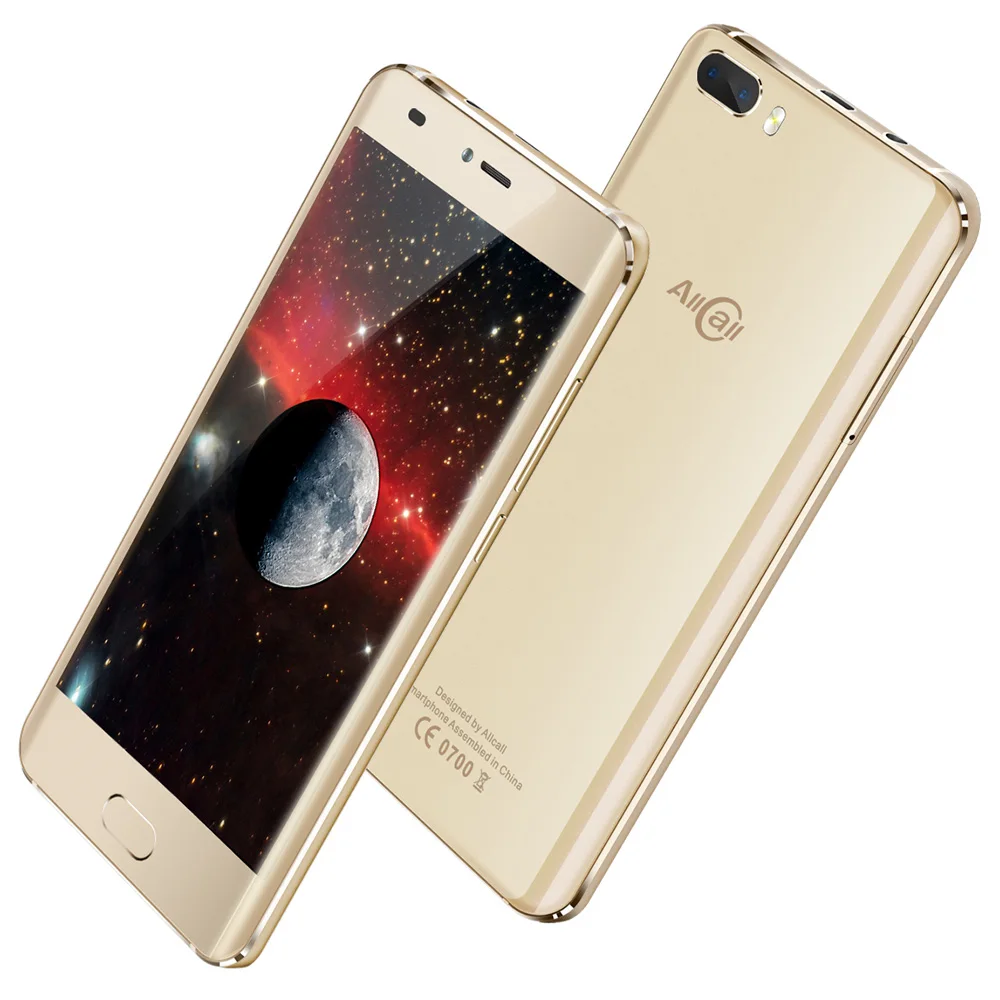 Allcall Рио 5 0 'Ɖd изогнутые экран смартфон 3G двойной сзади камеры Android 7 4 ядра