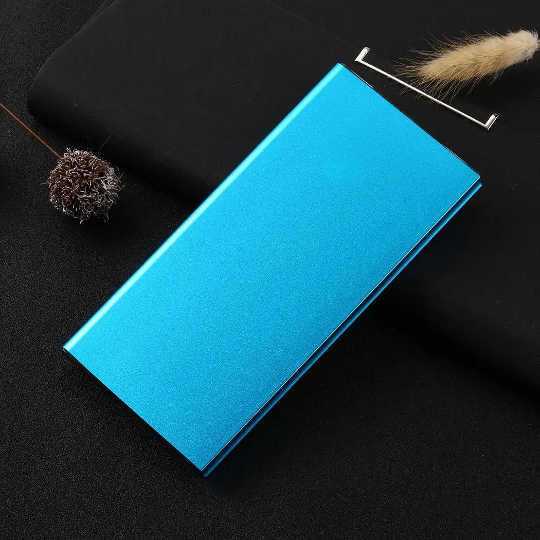 Ультратонкий блок питания 20000 мАч супер тонкий полимерный аккумулятор для