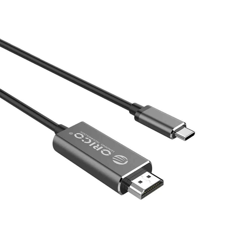 Кабель-адаптер ORICO Type-C к HDMI-совместимый HD VGA DVI 1 8 м 2 для HUAWEI P10/20 Samsung S8/S9/Note серии |