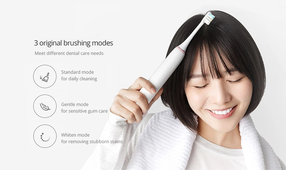 Xiaomi SOOCAS/SOOCARE X1 электрическая зубная щетка Водонепроницаемая USB Перезаряжаемый звуковой Ультра звуковой Интеллектуальный стоматологический уход