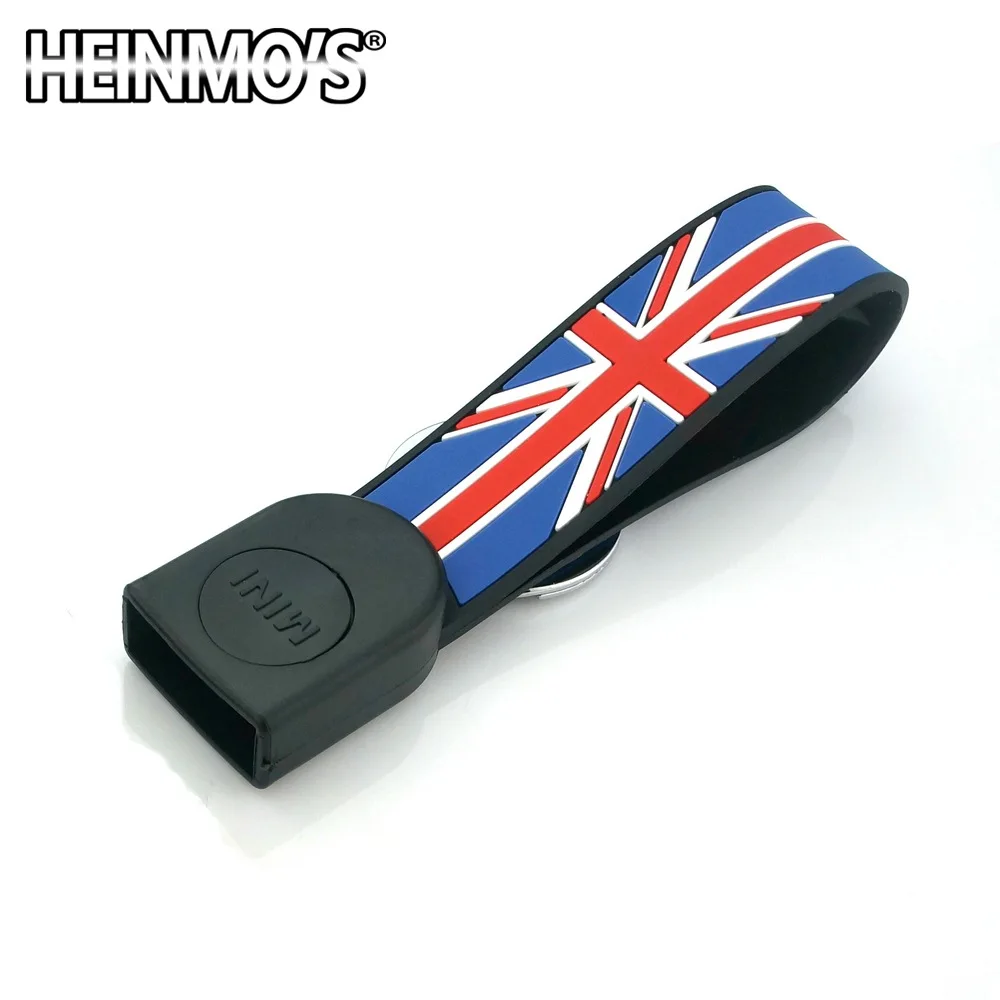 Red Union Jack B Для MINI F54 F55 F56 F57 F60 Clubman Countryman автомобильный чехол для ключей, чехол для MINI Cooper F60 JCW аксессуары - Название цвета: Red Union Jack B
