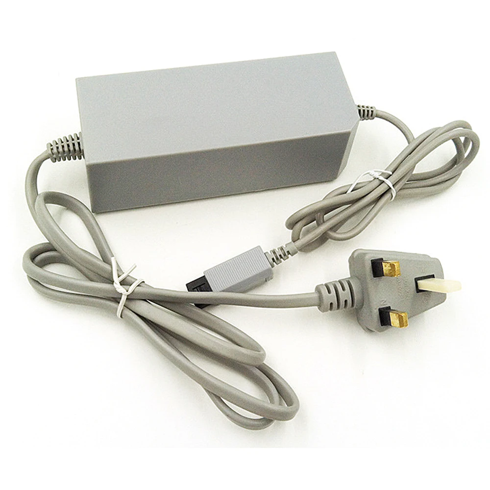 UK Plug Home Wall Power Supply AC Charger Adapter Cable for Wii Console |