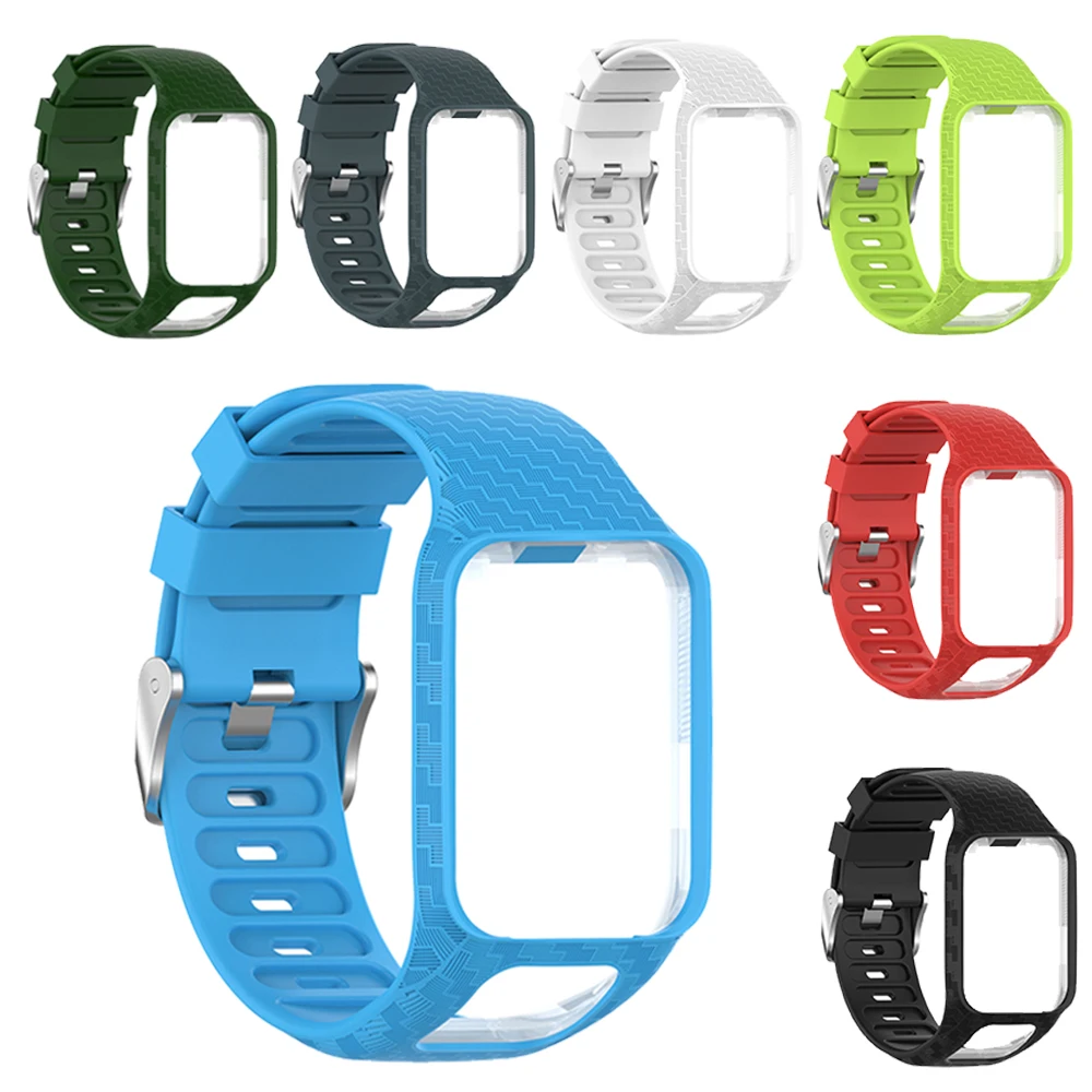 Для TomTom Runner 2 3 Golfer Spark ремень Мягкий браслет для часов Часы Браслет аксессуар
